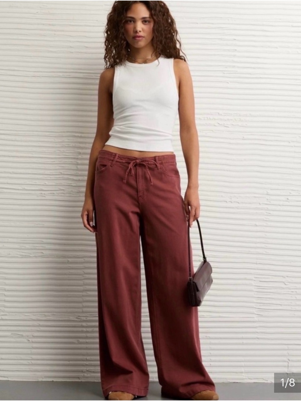 American Eagle Low-Rise Ultra Wide Leg Jeans